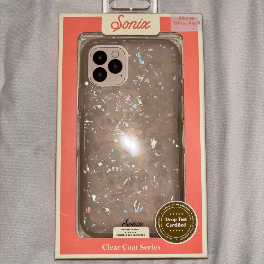 Sonix Pearl Tort Clear Coat Series iPhone Case - iPhone 11 Pro/Xs/X
